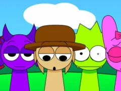 Гульня Sprunki Pyramixed - Finished Animations онлайн