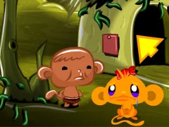 Гульня Monkey Go Happy 942 онлайн