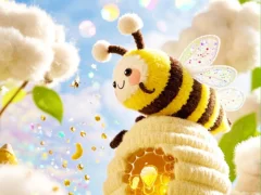 Гульня Find The Differences: Little Bee's Adventure онлайн