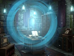 Гульня Whispering witch escape онлайн