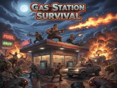 Гульня Gas station survival онлайн