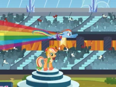 Гульня My Little Pony Rainbow Power Equestria Dash онлайн