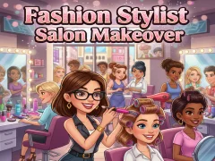 Гульня Fashion Stylist Salon Makeover онлайн