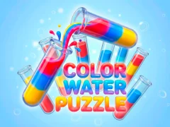 Гульня Color Water Puzzle онлайн