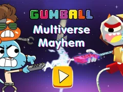 Гульня The Amazing World of Gumball Multiverse Mayhem онлайн