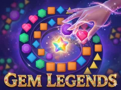 Гульня Gem Legends онлайн