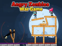 Гульня Angry Zombies War Game онлайн