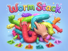 Гульня Worm Stack онлайн