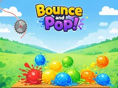 Гульня Bounce and Pop! онлайн