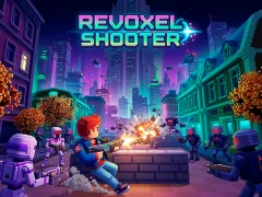 Гульня Revoxel shooter онлайн