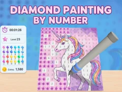 Гульня Diamond Painting by Number онлайн