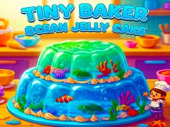 Гульня Tiny Baker Ocean Jelly Cake онлайн