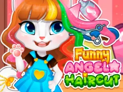 Гульня Funny Angela Haircut онлайн
