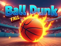 Гульня Ball Dunk Fall онлайн