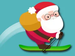 Гульня Avalanche Santa Ski Xmas онлайн