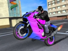 Гульня Sports Bike Racing онлайн