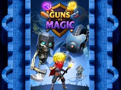 Гульня Guns vs Magic онлайн