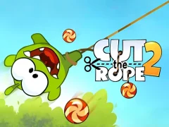 Гульня Cut the rope 2 онлайн