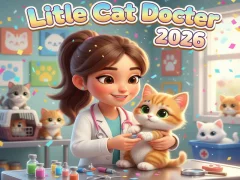Гульня Little Cat Doctor онлайн