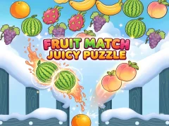 Гульня Fruit Match Juicy Puzzle онлайн
