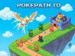 Гульня Pokepath Td онлайн