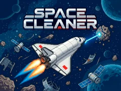 Гульня Space Cleaner онлайн