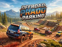 Гульня Offroad Prado Parking онлайн