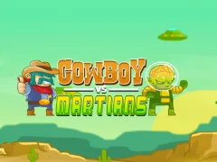 Гульня Cowboys vs. Martians онлайн