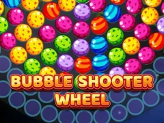 Гульня Bubble Shooter Fruits Wheel онлайн