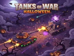 Гульня Tanks of War Halloween онлайн