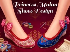 Гульня Princess Mulan Shoes Design онлайн