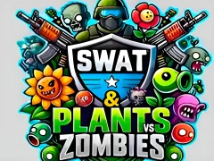 Гульня SWAT & Plants vs Zombies онлайн