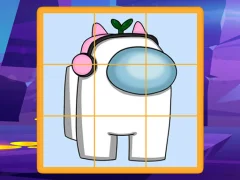 Гульня Among Them Puzzles онлайн