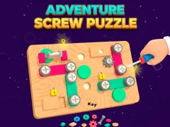 Гульня Adventure Screw Puzzle онлайн