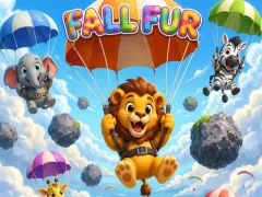 Гульня Fall Fur онлайн