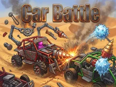 Гульня Car Battle онлайн