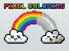 Гульня Pixel Coloring онлайн
