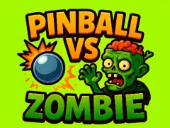 Гульня Pinball VS Zombie онлайн
