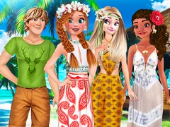 Гульня Princess Birthday in Hawaii онлайн