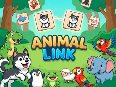 Гульня Animal Link онлайн