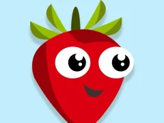 Гульня Bouncing Strawberry онлайн