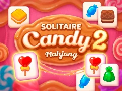 Гульня Solitaire Mahjong Candy 2 онлайн