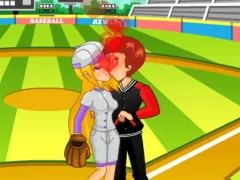 Гульня Baseball Kissing онлайн