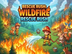 Гульня Rescue Rush: Wildfire онлайн