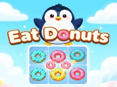 Гульня Eat Donuts онлайн