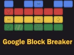 Гульня Google Block Breaker онлайн