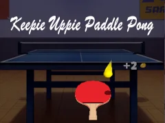 Гульня Keepie Uppie Paddle Pong онлайн