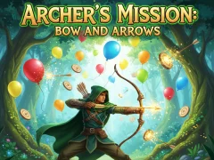 Гульня Archer's Mission: Bow And Arrows онлайн