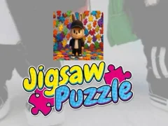 Гульня Labubu Boys Jigsaw Puzzle for Kids онлайн