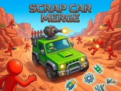 Гульня Scrap Car Merge онлайн